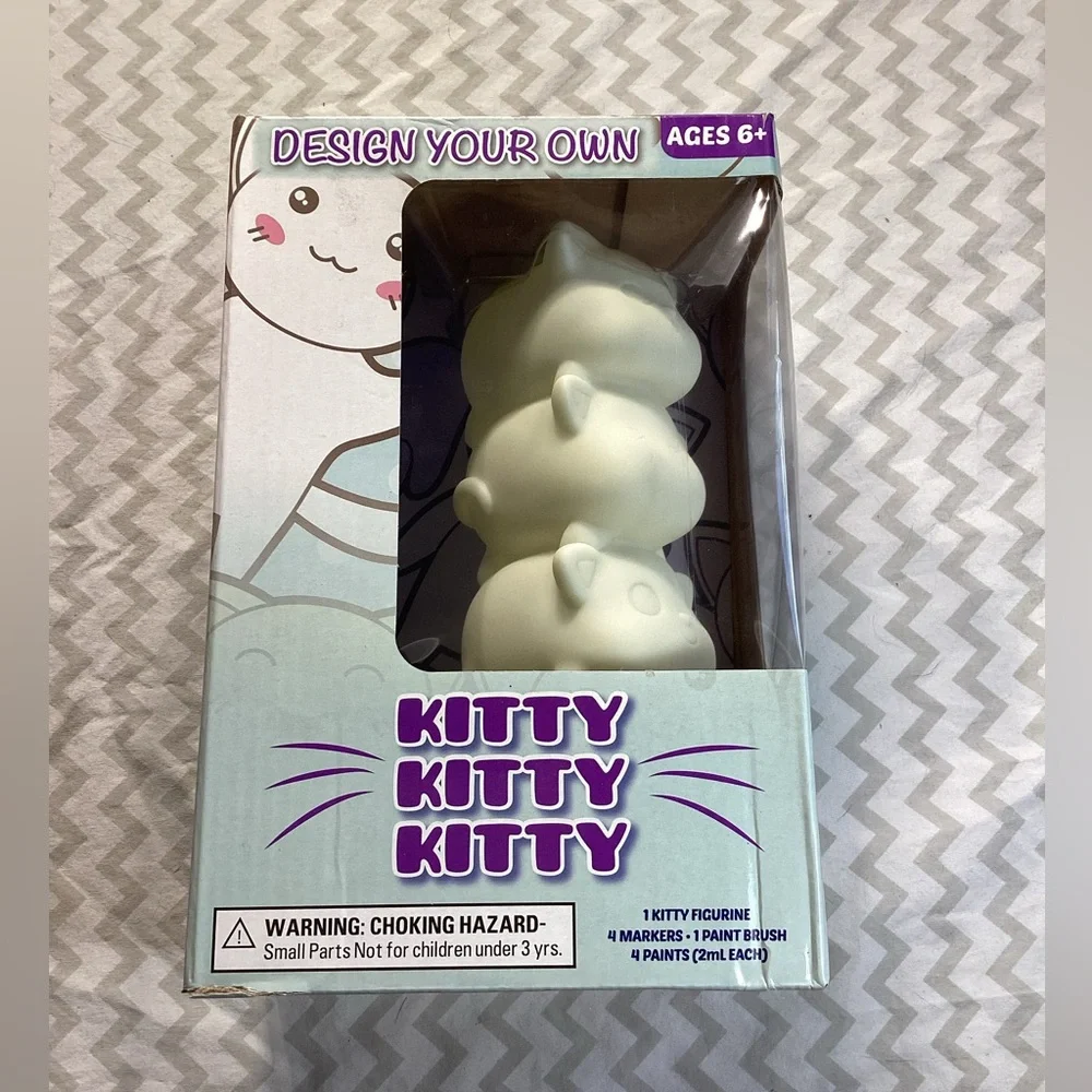 DIY Kitty Kitty Kitty Painting Figurine